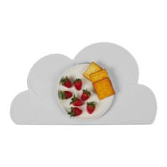 Northix Podmetači za djecu u obliku oblaka silikonski protuklizni 28x20cm