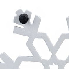 Northix Podmetači za jelo 2 komada lijevano željezo dizajn pahuljice