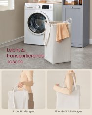 Songmics Kupaonska ormarić 40x40x170 cm Siva