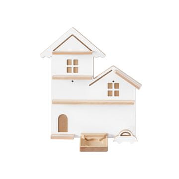 Songmics Zidna polica 18x556x597 cm Bijela