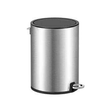 Songmics Kozmetički spremnik 188x188x257 cm Srebrni