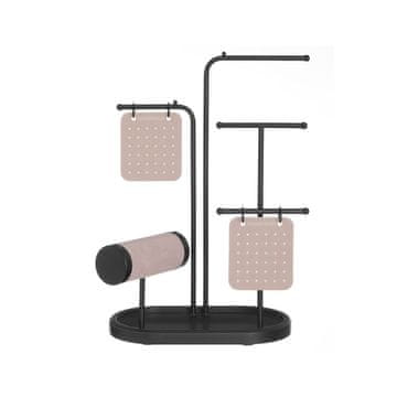 Songmics Stalak za nakit 108x204x315 cm Crni