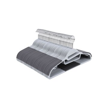 Songmics Vješalice za odjeću 20 komada 415x225x05 cm siva
