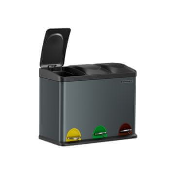 Songmics Kanta za smeće 605x315x485 cm Siva