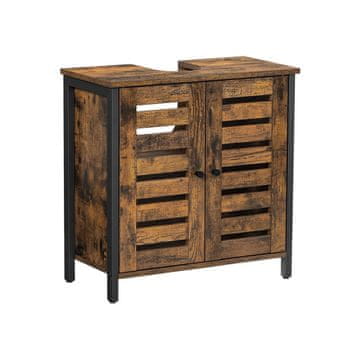 Songmics Kupaonska ormarić 60x30x60 cm smeđa