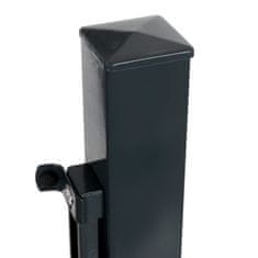 Songmics Vrtna vrata 106x6x145 cm Siva