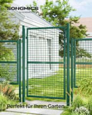 Songmics Vrtna vrata 106x150 cm Zelena