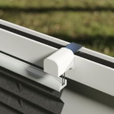 Nikcorp Plisirana roleta Klemmfix za prozore, bez bušenja, dvosmjerna plise zavjesa, crna boja, dimenzije 40x110 cm