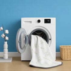 Nikcorp Nadmadrac 140x200 cm Bambusova pjena, Topper debljine 7 cm, tvrdoća H2/H3, ortopedska zaštitna podloga s navlakom