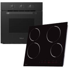 TESLA set pećnica BO301MB i ploča za kuhanje HV6401MB