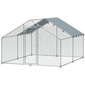 Homestar Kokošinjac 300x340x190 cm Srebrni