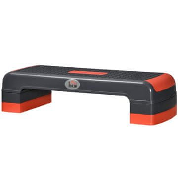 Homestar Stepper podesivi aerobni steper 78x28x10 cm crveni