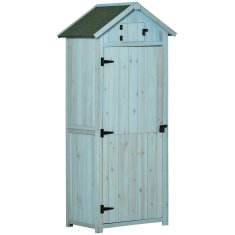 Homestar Vrtni ormar 77x54.2x179 cm plavo-zelene boje