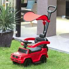Homestar Dječji automobil na guranje s ručkom G350 855x405x95 cm Crveni