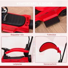 Homestar Dječji automobil na guranje s ručkom G350 855x405x95 cm Crveni