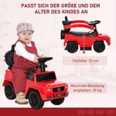 Homestar Dječji automobil na guranje s ručkom G350 855x405x95 cm Crveni