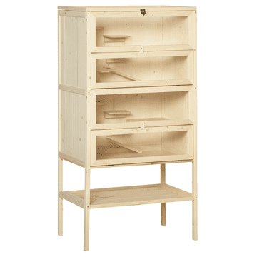 Homestar Kavez za hrčka 5 razina 60x40x120 cm smeđi