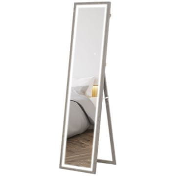 Homestar Ogledalo pune duljine 40x160 cm sivo