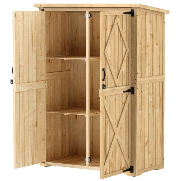 Homestar Vrtni ormar 1165x57x167 cm prirodni