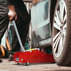 Homestar Dizalica za auto 56x20x8-38 cm Crvena