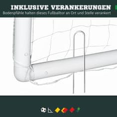 Homestar Nogometni gol 300x120x200 cm Bijeli