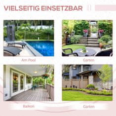 Homestar Balkonski stol 40x40x40 cm prirodni