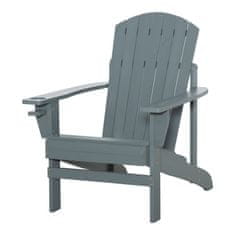 Homestar Adirondack vrtna stolica 97x725x93 cm siva