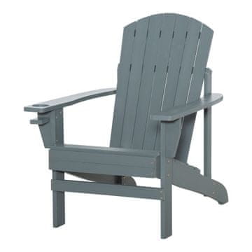 Homestar Adirondack vrtna stolica 97x725x93 cm siva