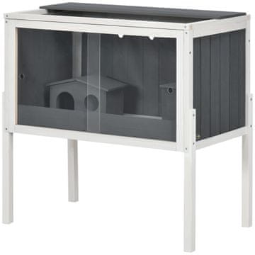 Homestar Kavez za hrčka 82x45x81 cm Sivi