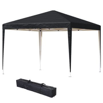 Homestar Paviljon šator za brzo postavljanje 295x295x255 cm Crni