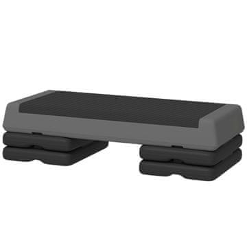 Homestar Aerobik steper 77x36x105 cm Sivi