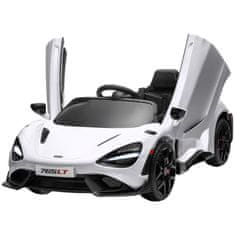 Homestar Dječji električni automobil na baterije 113x68x44 cm bijeli
