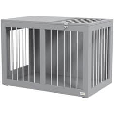 Homestar Kavez za psa 80x50x565 cm sivi