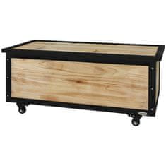 Homestar Vrtna kutija za pohranu 100x50x43 cm prirodna