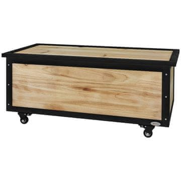 Homestar Vrtna kutija za pohranu 100x50x43 cm prirodna