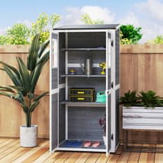Homestar Vrtna sjenica 91x69x192 cm Siva