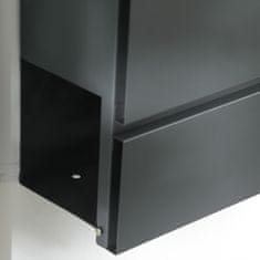 Homestar Poštanski sandučić 37x10.5x37 cm Tamno siva
