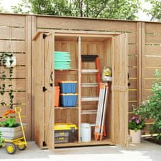 Homestar Vrtni ormar 1165x57x167 cm prirodni