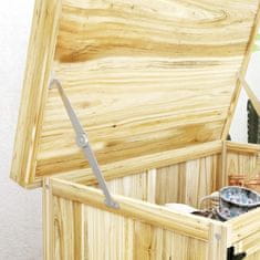 Homestar Vrtni ormar 74x43x88 cm Prirodni spremnik