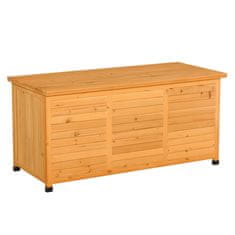 Homestar Vrtni ormar 127x56x60 cm Žuti