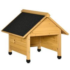 Homestar Garaža za robotsku kosilicu 75x76x70 cm Žuta
