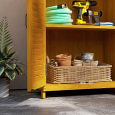 Homestar Vrtni ormar 655x40x985 cm Žuti
