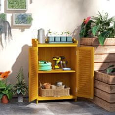 Homestar Vrtni ormar 655x40x985 cm Žuti