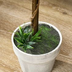 Homestar Set umjetnih biljaka Lavanda stablo 24x60 cm Bijela