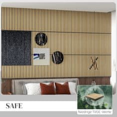 Homestar Akustične zidne ploče 4 komada 60x60x21 cm hrast