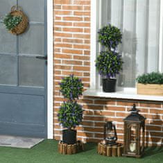 Homestar Set umjetnih biljaka lavanda 15x70 cm zelena