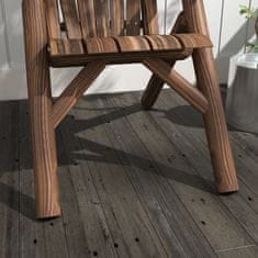 Homestar Adirondack stolica 83x68x101 cm smeđa