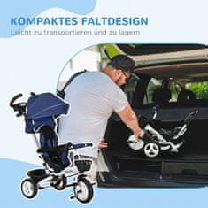 Homestar Dječji tricikl 112x50x104 cm plavi