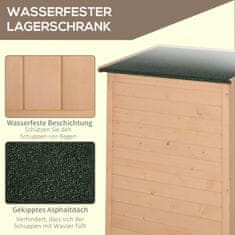 Homestar Vrtna sjenica 75x56x115 cm smeđa