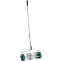 Homestar Aerator za travnjak podesiva ručka 139x435x15 cm zelena